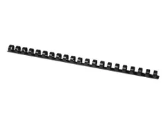 Bindrug Kunststof Zwart 14mm 21 Rings Doos 100 Stuks