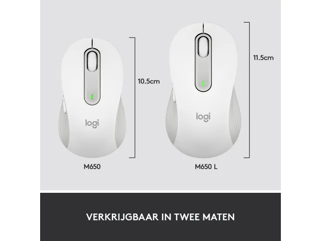 Logitech Signature M650 for Business Muis wit