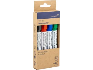 Viltstift Legamaster TZ100 Whiteboard Rond Assorti 1.5-3mm 4st - 9