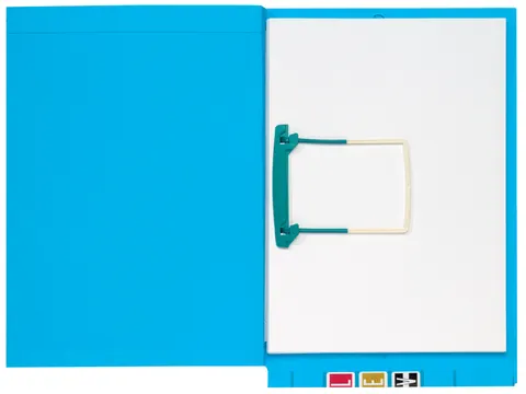 Clipexmap Djois Secolor A4 lateraal blauw