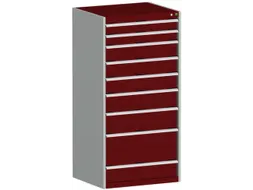 ladekast,HxBxD 1600x800x750mm,9lade(n),lade voor normale belastingen