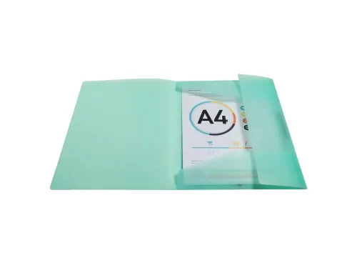 Elastomap Kreacover A4 3 Kleppen Assorti Pastel