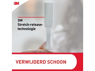 Bevestigingsstrip Command klik vast smal 5,4kg wit - 7