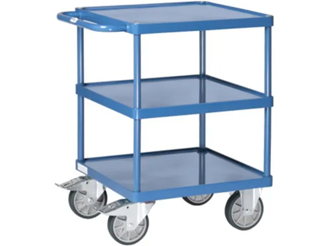 Tafelwagen 2416W - platformen van staalplaat +rand 2416W