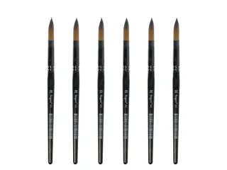 Penseel Kangaro Serie 340 rond Nr. 20 synthetisch doos 6 stuks - 1