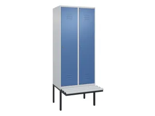 locker voor scheiding van kleding,HxBxD 2120x800x815mm,2vak - 1