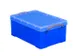 Opbergbox Really Useful 9 liter 395x210x140mm transparant blauw