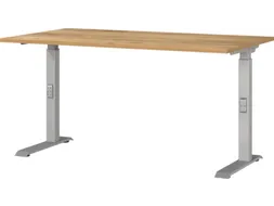 In hoogte verstelbaar bureau,HxBxD 680-910x1400x800mm