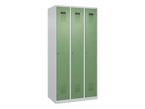 locker voor scheiding van kleding,HxBxD 1850x900x500mm,3vak