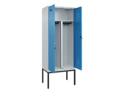 PBM-locker,HxBxD 2120x800x500mm,2vak,vak B 400mm,draaigrendel