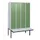 Dubbeldekse dekenkist,HxBxD 1950x1200x815mm,4x2vak.,vak B 300mm