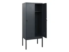 locker,HxBxD 1950x800x500mm,2vak,vak B 400mm,draaigrendel