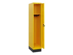 schoollocker,HxBxD 1630x300x500mm,1vak,vak B 300mm,draaigrendel,sokkel