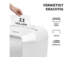 Papiervernietiger Fellowes Powershred LX70 snippers 4x40mm wit P-4 - 3