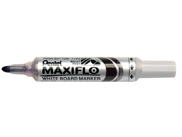 Viltstift Pentel MWL5M Maxiflo whiteboard rond 3mm violet