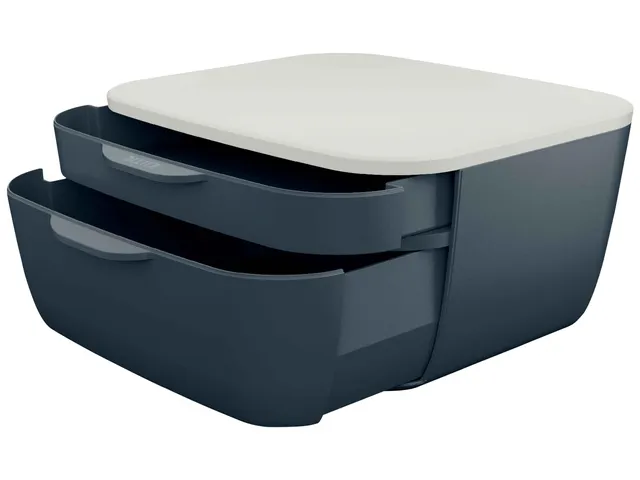 Ladenblok Leitz Cosy 2 laden grijs