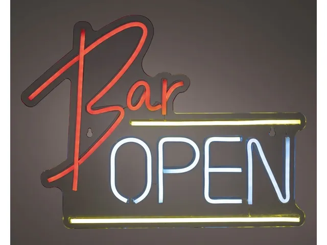 Ledbord Lumineo indoor USB neon Bar Open