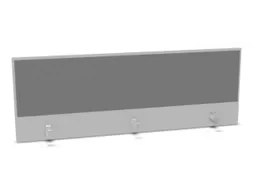 opzetpaneel bureau aanbouw achter MP-lichtgrijs BN8078-grijs 1600mm