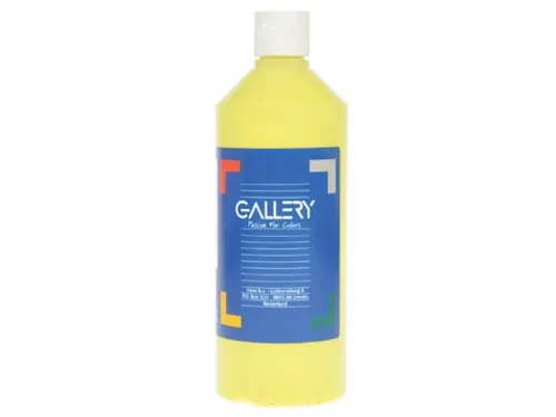 Plakkaatverf Gallery 500ml Licht Geel