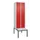 locker voor scheiding van kleding,HxBxD 2120x600x815mm,2vak