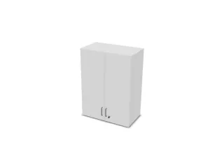 opzetkast v. kast met openslaande deuren Bl-wit 1070x800x445mm - 1