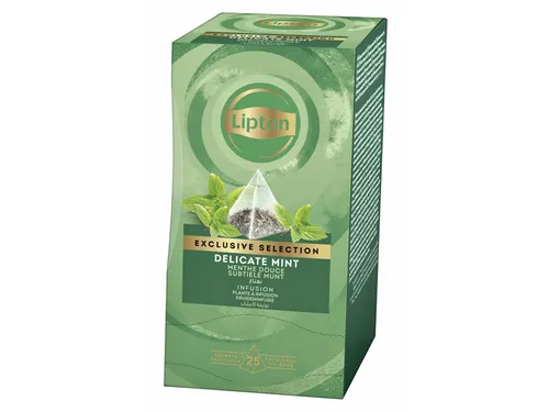 Thee Lipton Exclusive subtiele munt 25x2gr