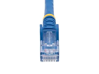 7,5m CAT6 kabel patchkabel snagless RJ45 connectors koper ETL blauw - 4