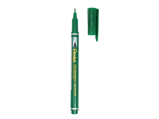 Pentel NF450-D Permanente marker Extra Fijne punt 1,2mm Groen
