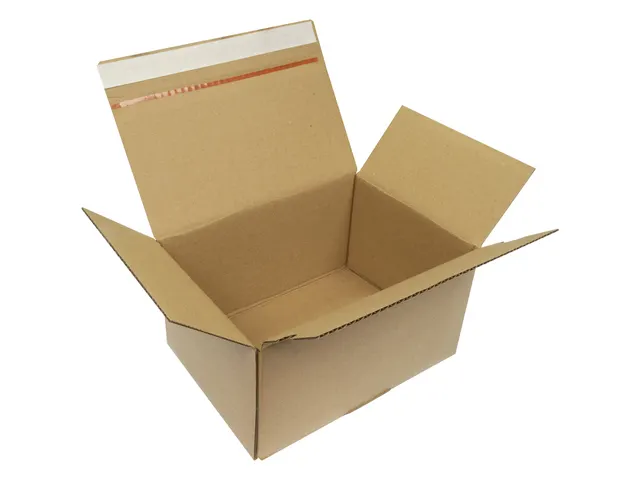 Autolockdoos Raadhuis B-golf 213x153x109mm bruin krimp 5 stuks