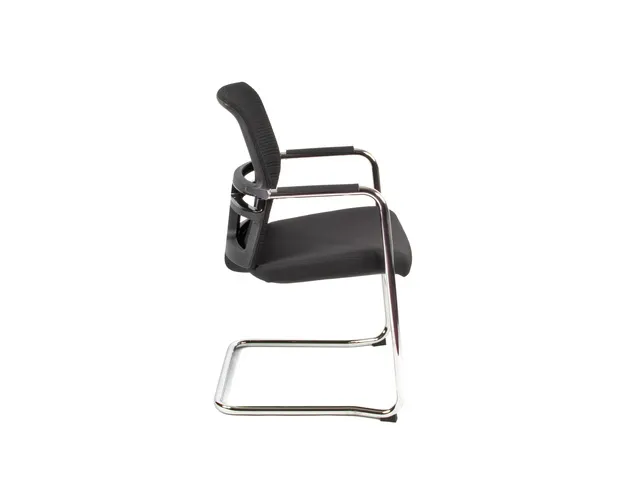 Chaise pour visiteurs Linea Omnia 05 noir/noir