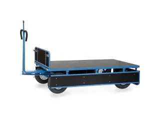 Handtrekwagen 6456P 750kg 1940x940mm hout polyurethaan wielen - 4