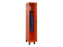 locker,HxBxD 1950x300x500mm,1vak,vak B 300mm,draaigrendel,voeten