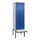 PBM-locker met bank,HxBxD 2120x600x815mm,2vak,vak B 300mm,draaigrendel