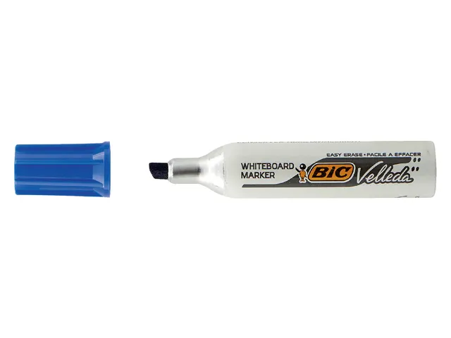 Whiteboardmarker Bic Velleda 1781 schuin large blauw