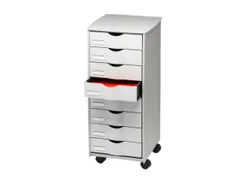 transportwagen HxBxD 715x316x343mm 8laden romp grijs front grijs