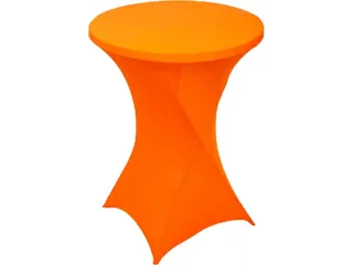 BRASQ Statafelrok Oranje 80cm - 1