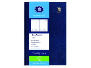 Agenda 2027 Ryam Twenty-four Mundior 1dag/1pagina blauw - 4