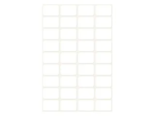 Etiket Avery Zweckform 3042 18x12mm wit 216stuks - 2