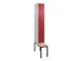 locker voor scheiding van kleding,HxBxD 2120x300x815mm,1vak