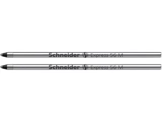 Balpenvulling Schneider Express 56 M 2 stuks op blister zwart - 2