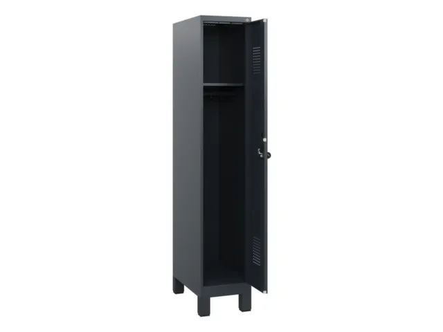 schoollocker,HxBxD 1630x300x500mm,1vak,vak B 300mm,draaigrendel,voeten