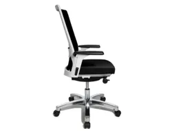 Bureaustoel Zwart Zitting H X B X D 420-550X 480X 460Mm Synchroonmecha