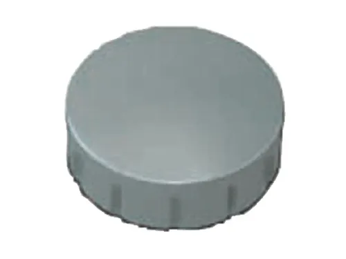 Magneet MAUL Solid 15mm 150gr grijs 10 stuks