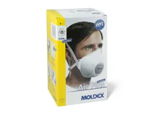 Moldex herbruikbaar stofmasker Air Plus FFP2 R D, ProValve ventiel - 2