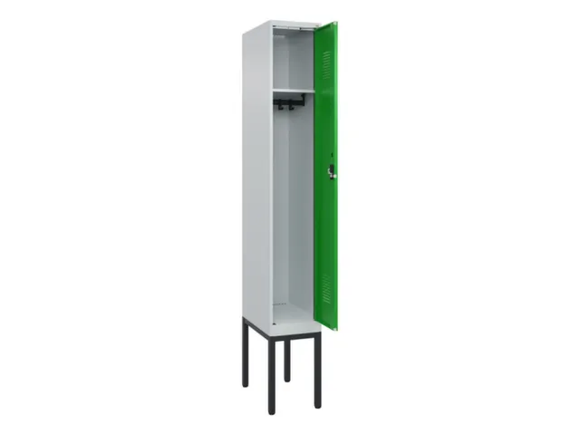 locker,HxBxD 2120x300x500mm,1vak,vak B 300mm,cil.-slot,voetonderstel