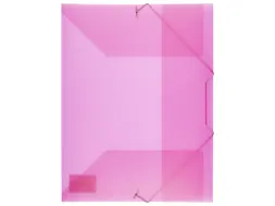 Elastomap Kangaro A4 PP transparant roze