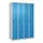 locker,HxBxD 1850x1200x500mm,4vak,vak B 300mm,draaigrendel