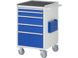 gereedschapswagen 975x580x650mm metaalblad 450kg 5 laden RAL5010