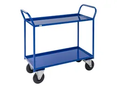 etagewagen,draagverm. 400kg,2etage(s),laadvl. LxB 940x440mm,staaletage