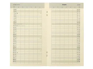 Agendavulling 2027 Brepols Plan-O-Rama 1maand/2pagina's - 2
